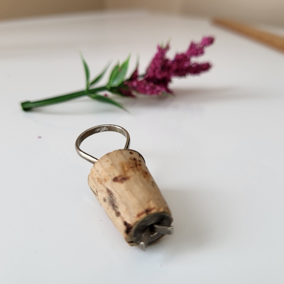 Vintage Antique Rex Oval Clear Glass Prescription Bottle with Cork Stopper - Picture 12 of 16